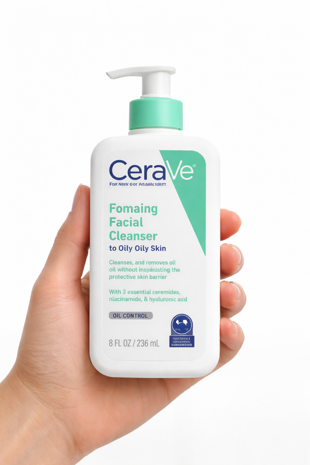 CeraVe Foaming Facial Cleanser for Normal to Oily Skin