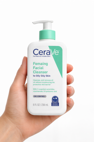 CeraVe Foaming Facial Cleanser for Normal to Oily Skin
